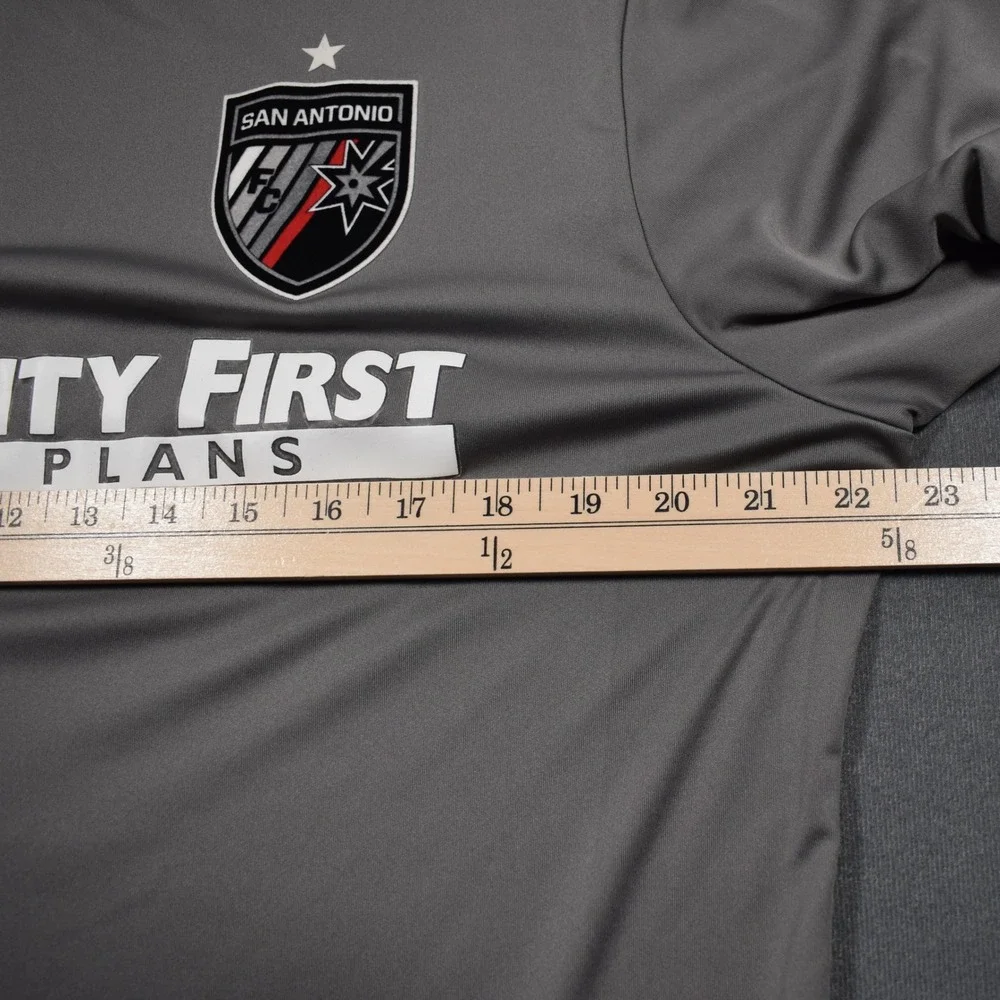 San Antonio FC Player Issue Warm Up Training Top Puma XX-Large (Runs Small) Gray